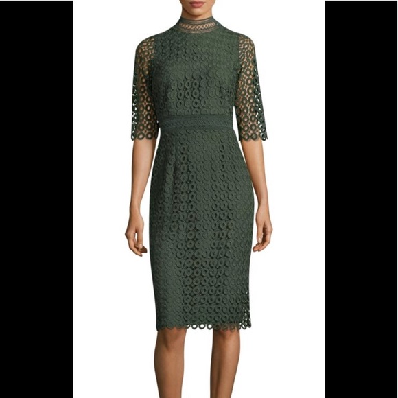 Shoshanna Dresses & Skirts - Shoshanna Hunter Green Dress